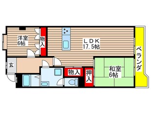 シャロンエ－スの物件間取画像